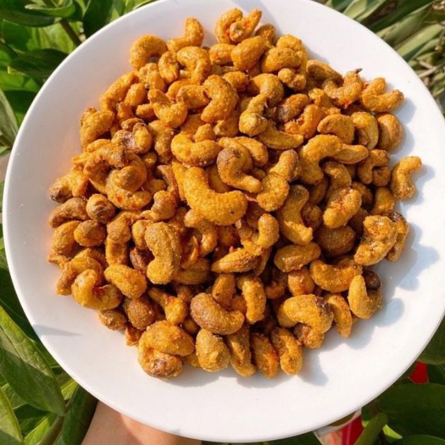 [ HOÀN TIỀN 10% ][HCM]500gr điều rang tỏi ớt