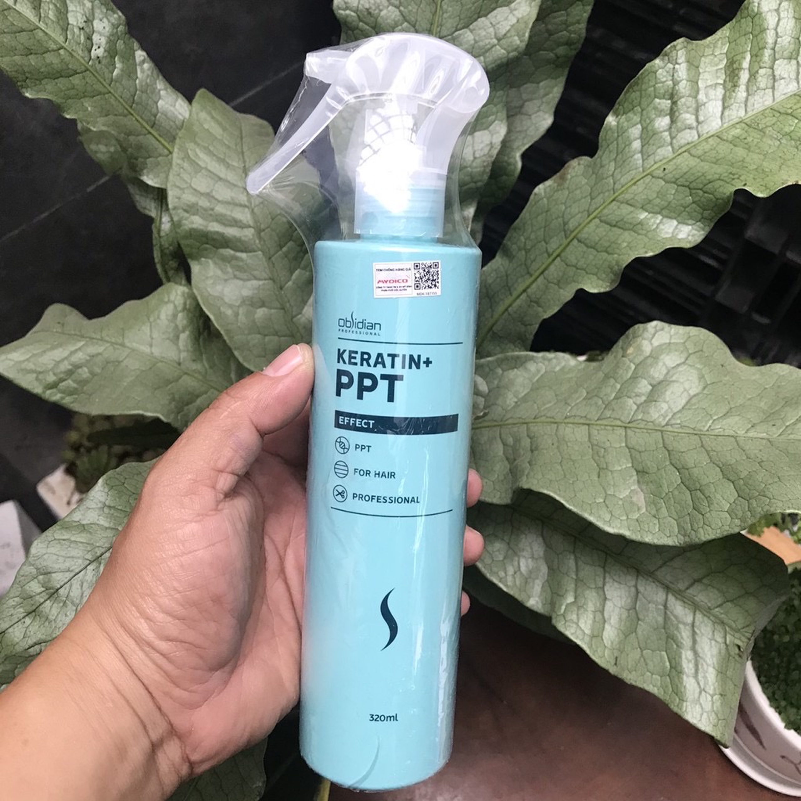 ????obsidian-korea???? xịt dưỡng đa năng obsidian keratin + ppt 320ml