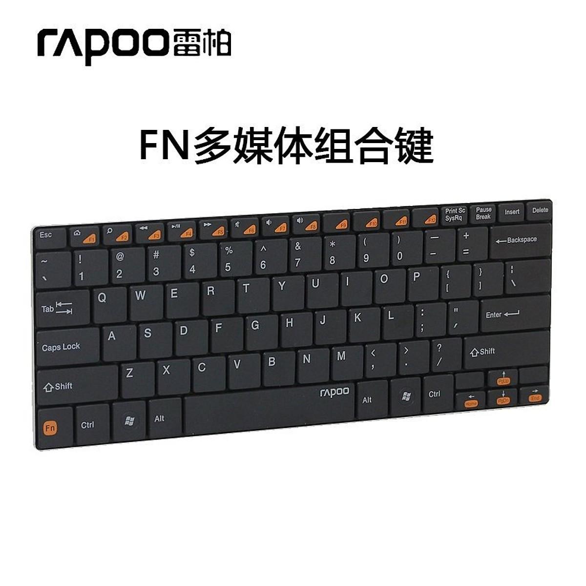 Bàn Phím Không Dây Rapoo E6100 kết nối Bluetoott