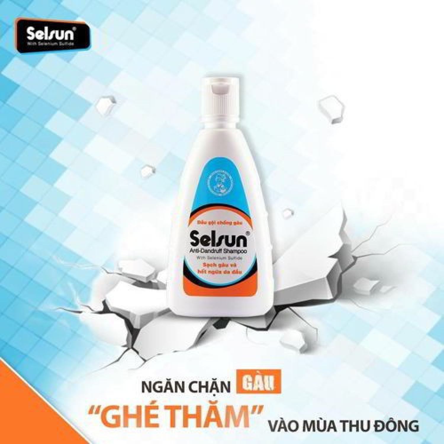 Dầu gội chống gàu Selsun 50ml