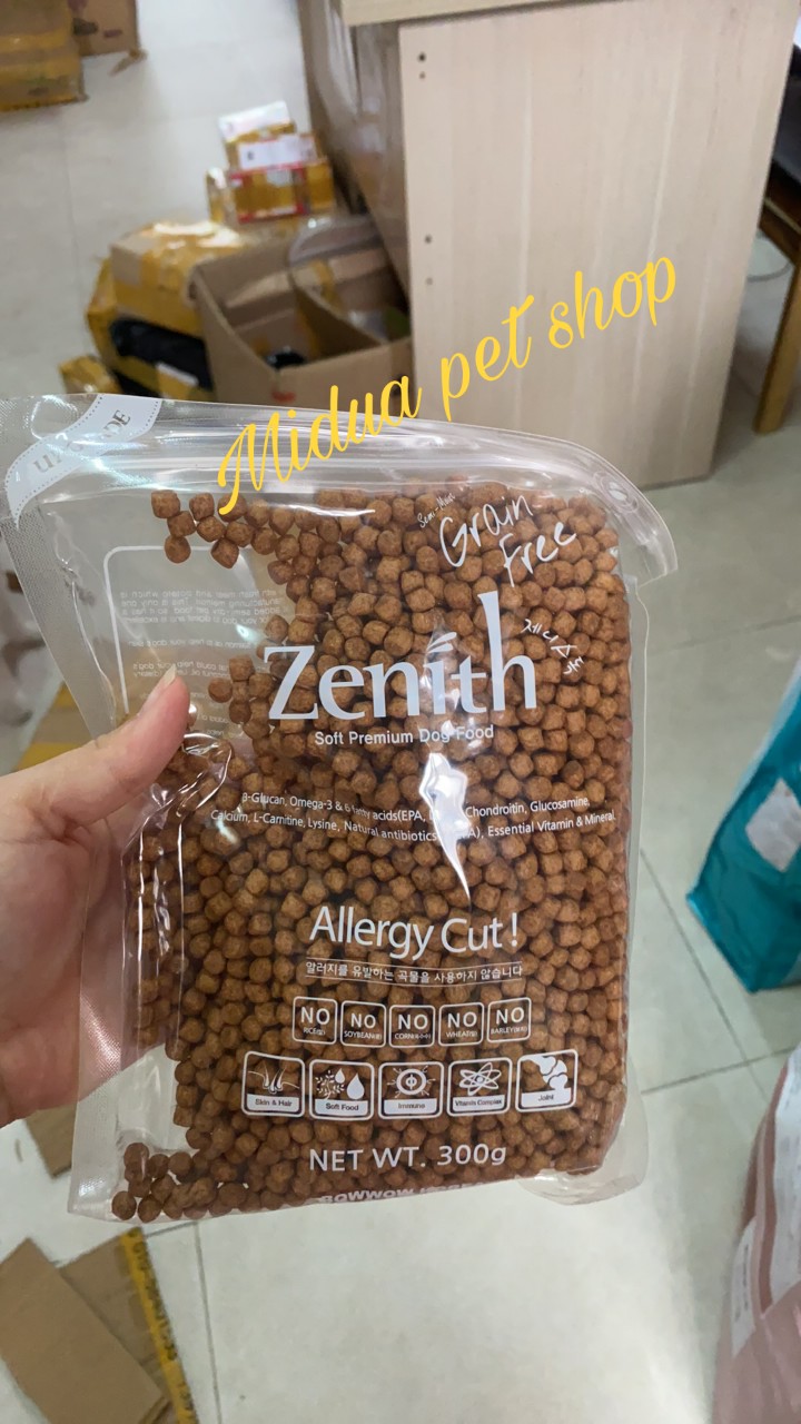 [Hoàn Tiền 10%] 300g thức ăn hạt mềm cho chó con ZENITH PUPPY