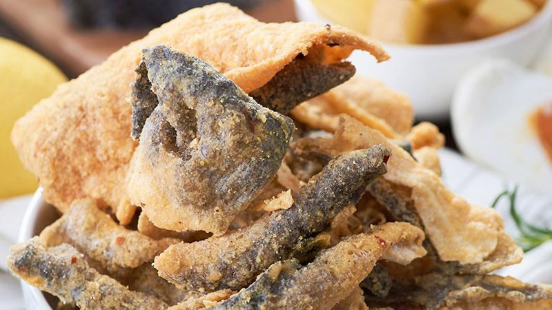 250GR DA CÁ HỒI TRỨNG MUỐI CHIÊN GIÒN