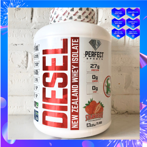 DIESEL® NEW ZEALAND WHEY PROTEIN ISOLATE - 5lbs [FREE SHAKER]