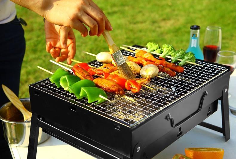 Bếp nướng than hoa Portable Stainless
