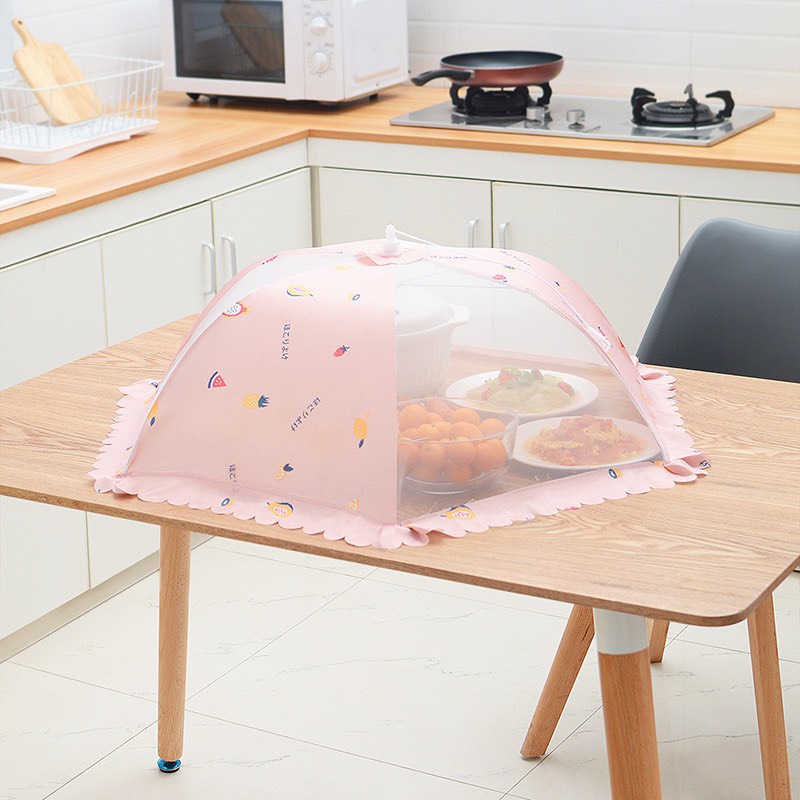 Lồng bàn gấp gọn đậy thức ăn (kèm ảnh thật) LB203