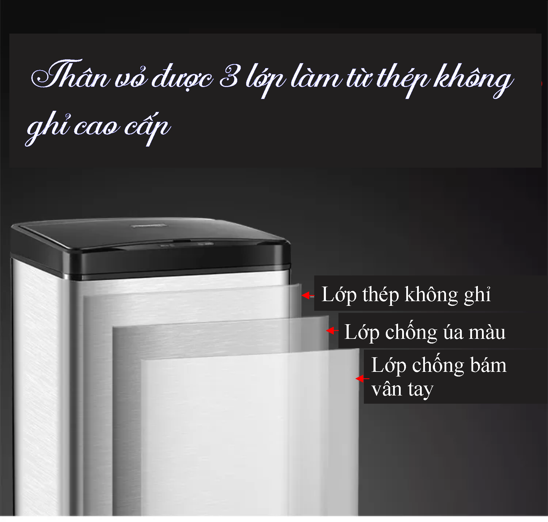 automatic trash can