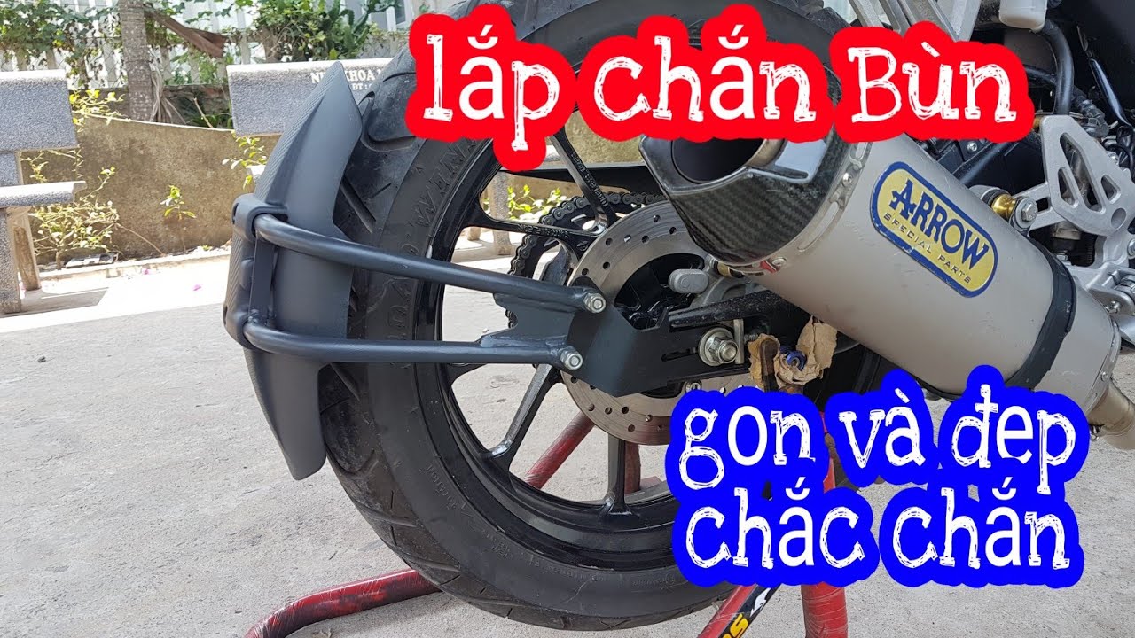 Chắn bùn tay thép ktm cho exciter, winner, pkl, pnl