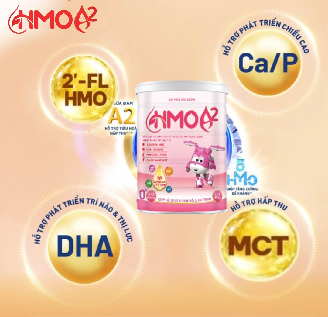 sữa bột HMO A2 0+ 850g