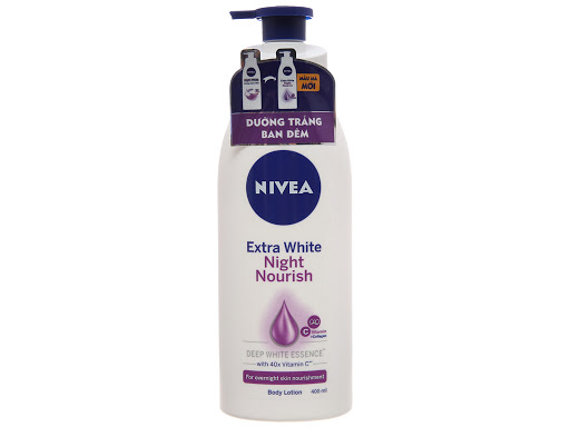 Sữa Dưỡng Thể Trắng Da Nivea Ban Đêm 350ml