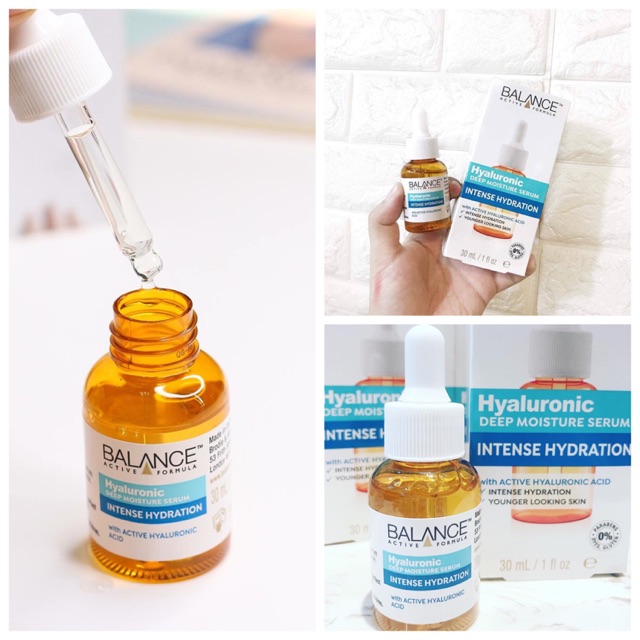 [HCM]Tinh Chất Cấp Nước Balance Active Formula Hyaluronic Deep Moisture Serum