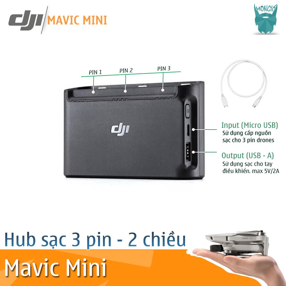 Hub sạc 3 pin cho flycam Mavic Mini - Mavic Mini Two