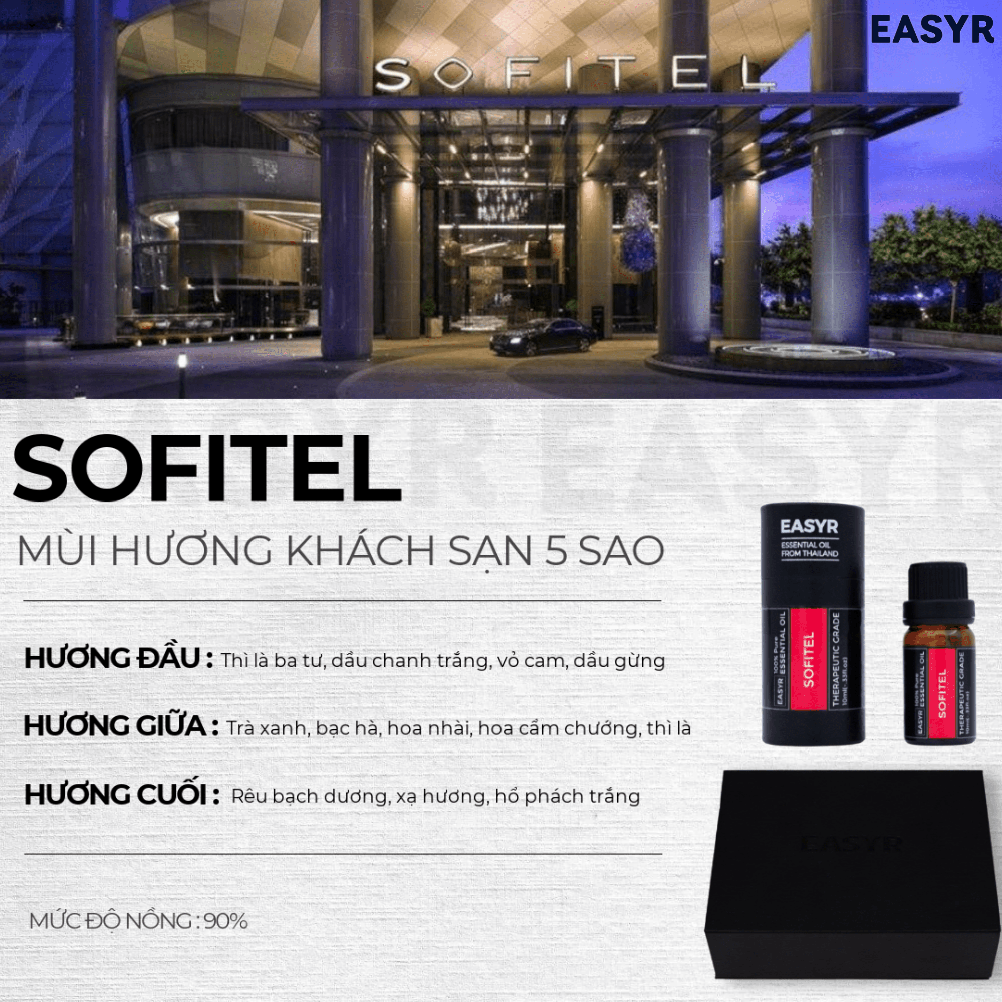 [HÀNG THÁI LAN] TINH DẦU KHÁCH SẠN 5 SAO EASYR COLLECTION [CÓ SẴN]