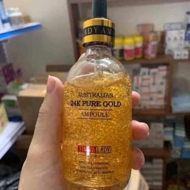 Tinh chất vàng 24k úc hộp 100ml