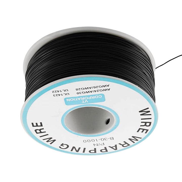 3 Mét Dây Đồng Tráng Men Màu Đen