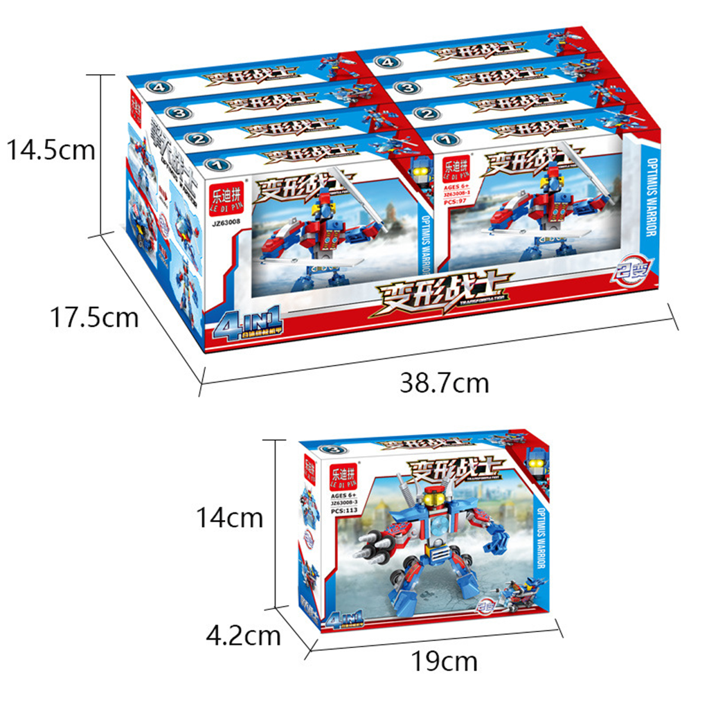 Lego assemble Superman robot full details (including 4 sets)
