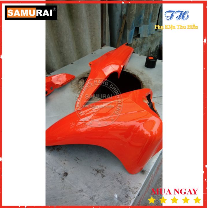 [HCM]Sơn Xịt Samurai Màu Cam Rực - Mã Y3505