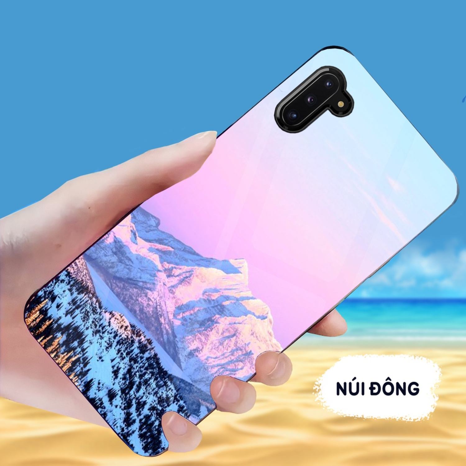 Ốp Lưng Samsung Note 10, Note 10 Plus, Note 10 Lite mặt kính gương sáng bóng, thời trang