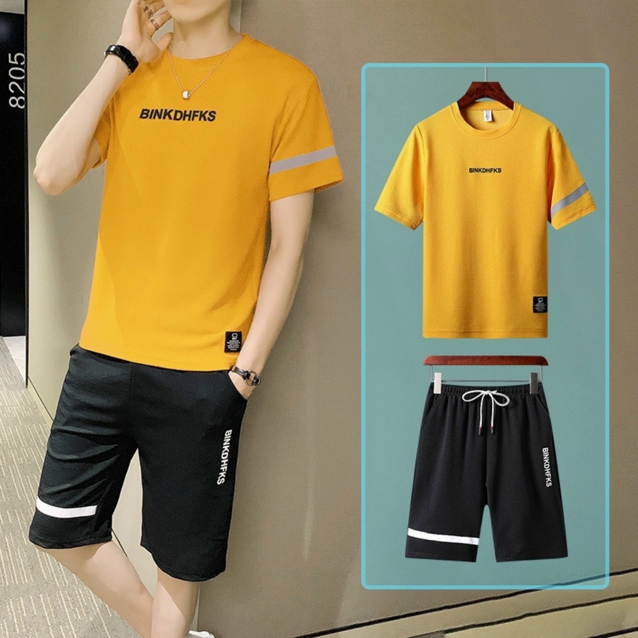 Bộ thể thao lưới mè kèm nón, bộ thể thao nam, bộ thể thao giá rẻ, bộ thể thao đùi nam S0