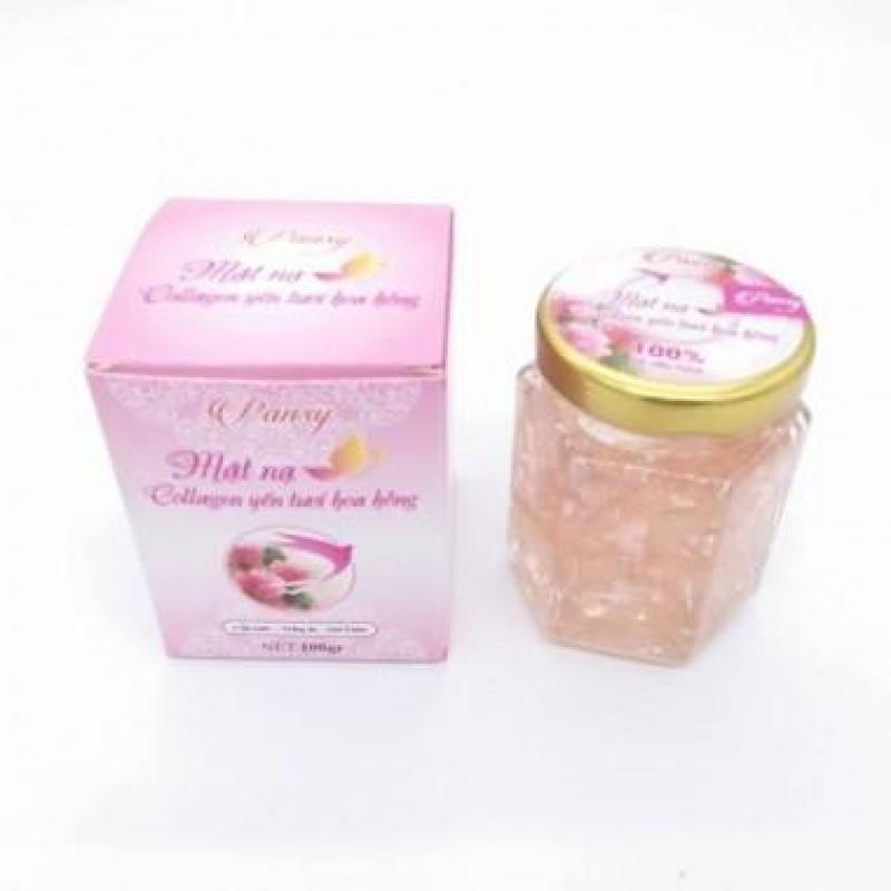 Mặt nạ yến tươi collagen cánh hoa hồng