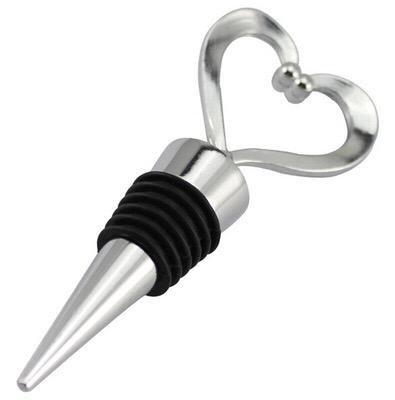 NÚT ĐẬY RƯỢU VANG TRANG TRÍ ĐẸP HÌNH TIM- CBS160