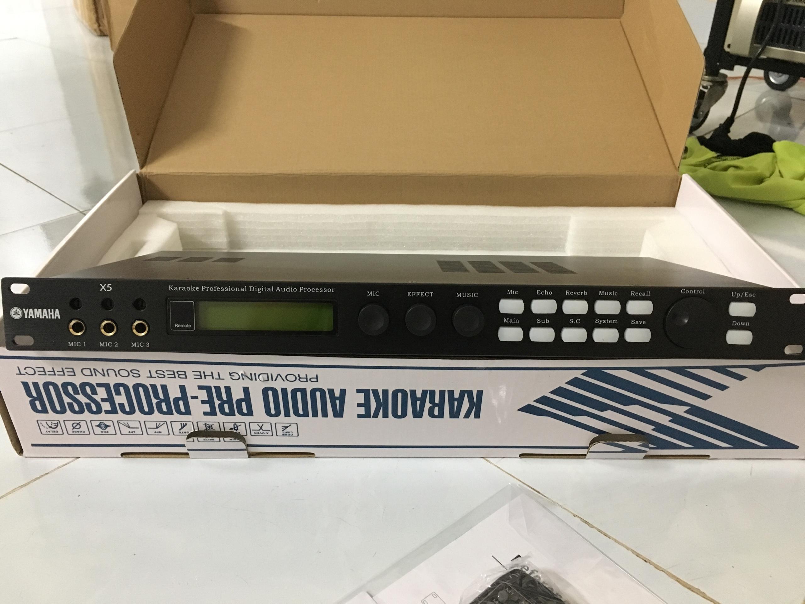 VANG SỐ KARAOKE YAMAHA X5 -CAO CẤP-LOẠI 2 NGUỒN