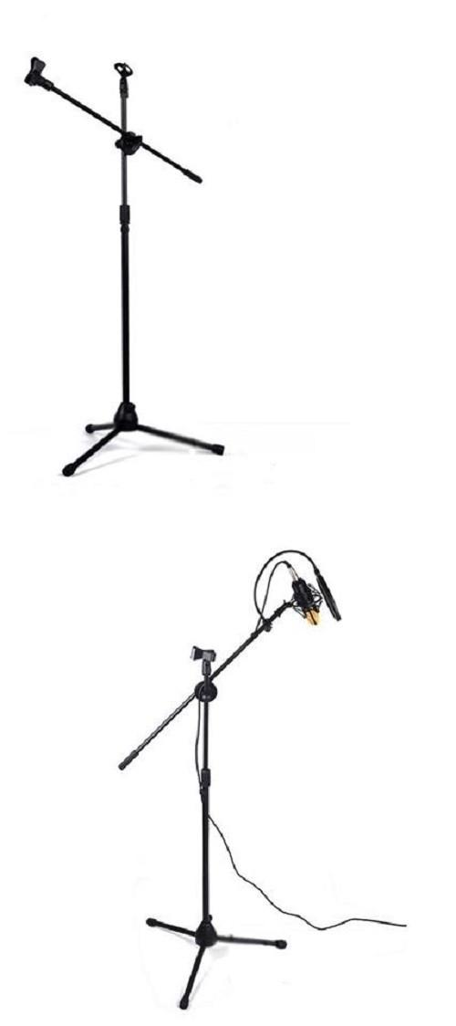 Chân đế micro đứng Boom Stand MS-017