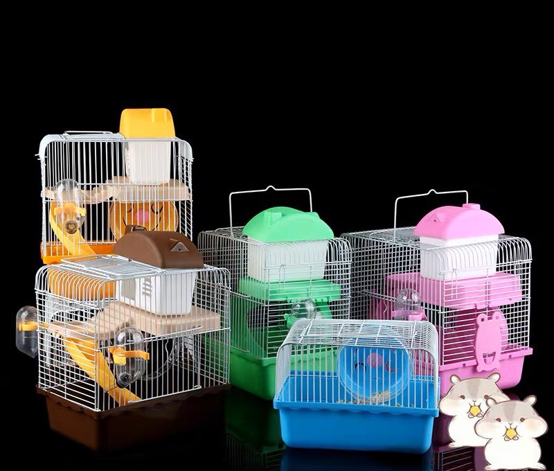 tổng hợp các mẫu lồng sắt nuôi hamster (mini, hoàng tử, eskimo, ngăn đôi,homestay,...) - T3 PETS SHOP