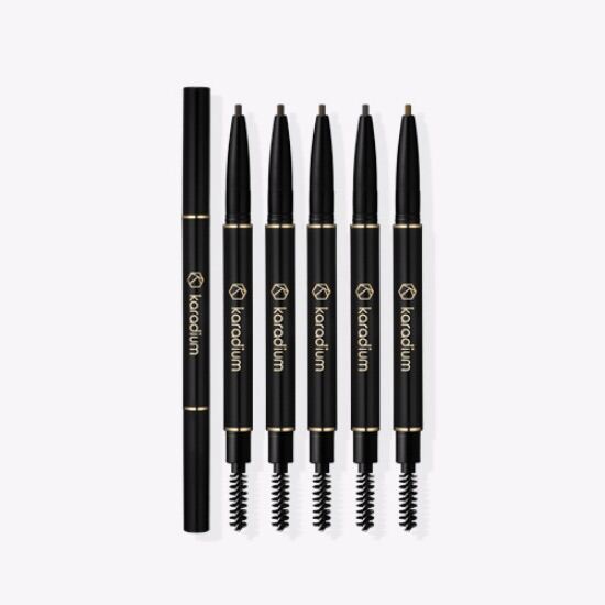 [6-11/12 VOUCHER GIẢM 8%]Chì kẻ mày 2 đầu FLAT EYEBROW PENCIL KARADIUM