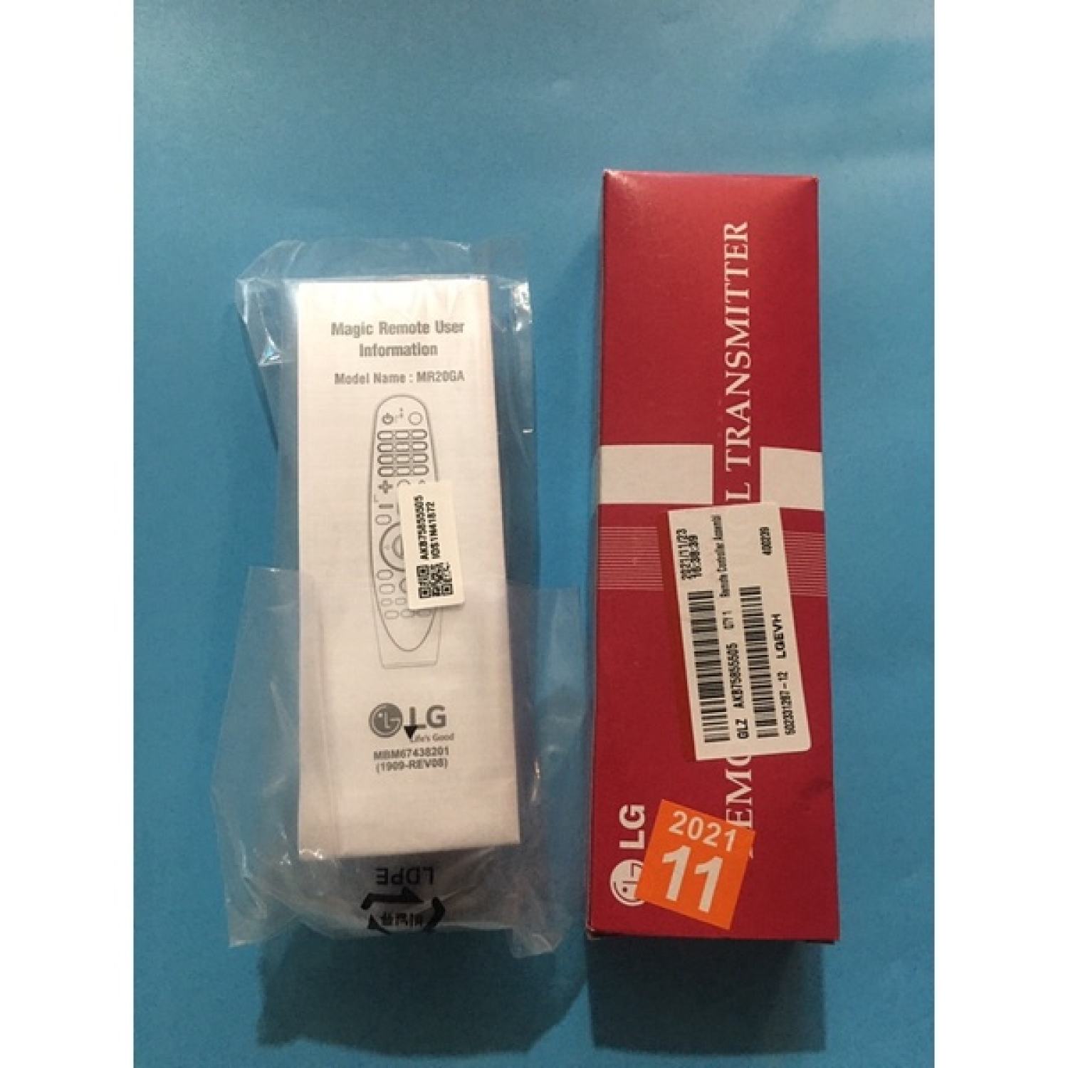 Điều khiển Tivi 2021 Smart LG ( Tặng kèm 4 pin)