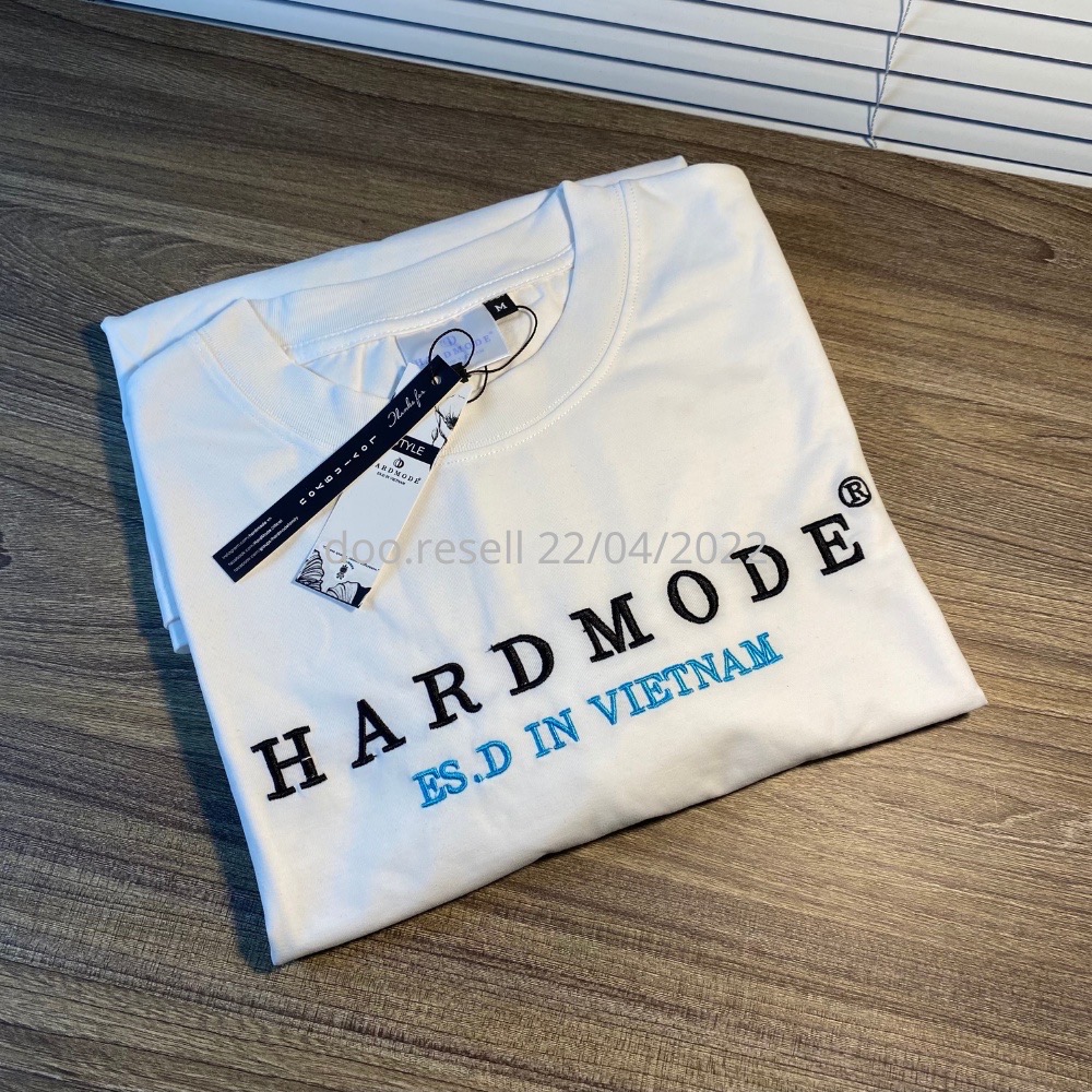 Áo Thun HARDMODE Basic Chính Hãng - Đen/Trắng