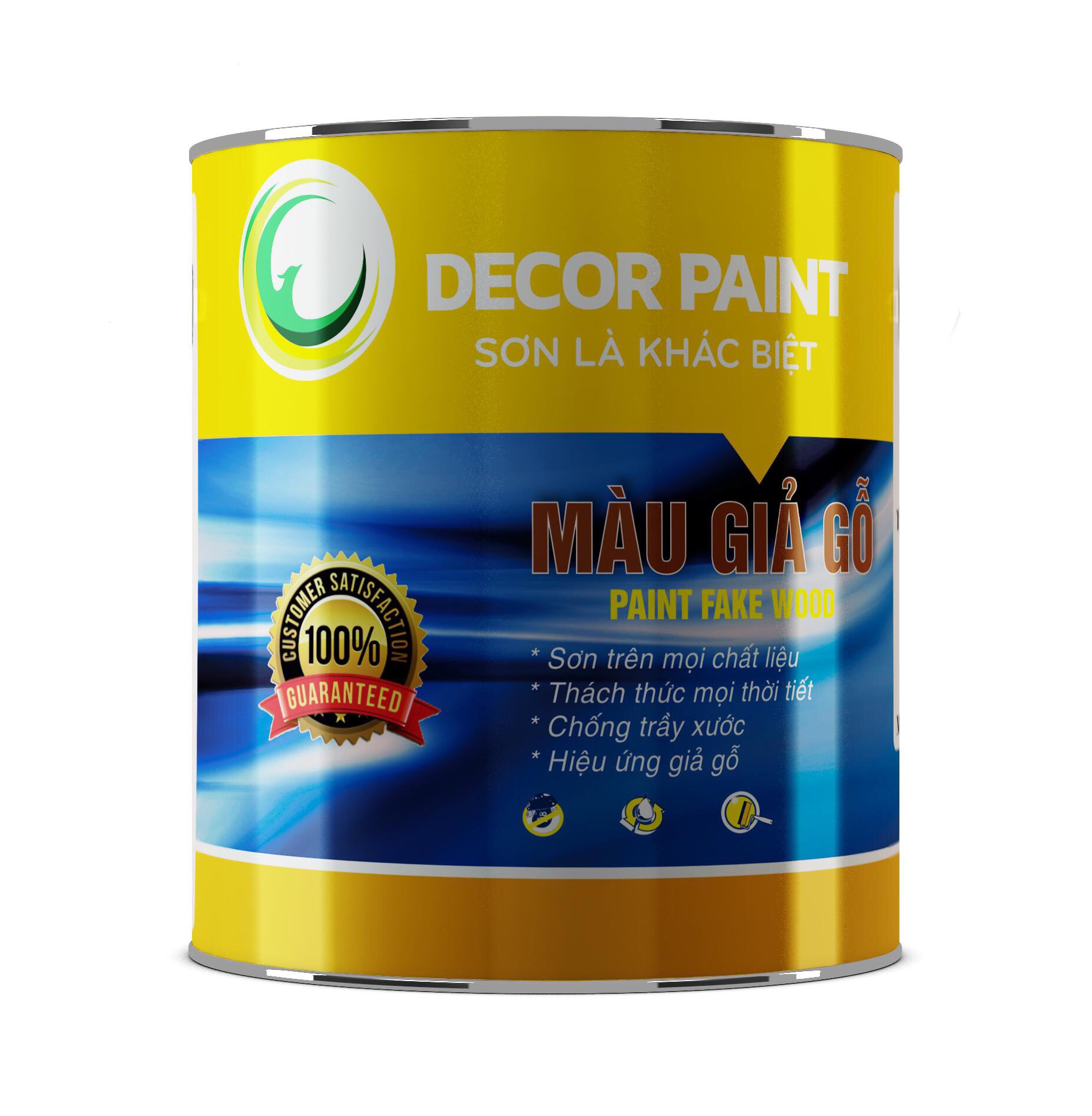 Sơn Giả Vân Gỗ Decor Paint