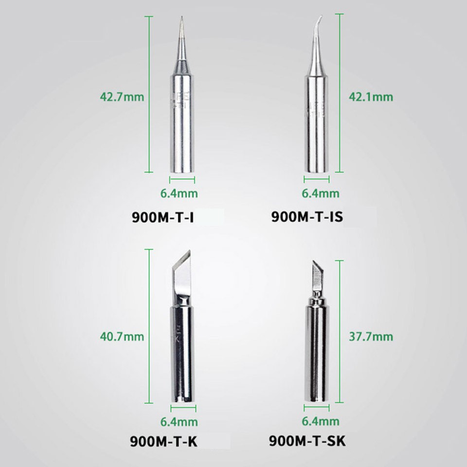 Mũi hàn cho 936,937 Relife 900M-T (đầu cong - đầu thẳng - đầu dao)