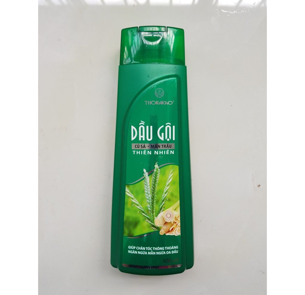 dầu gội Thorakao Củ Sả Mần Trầu  400ml