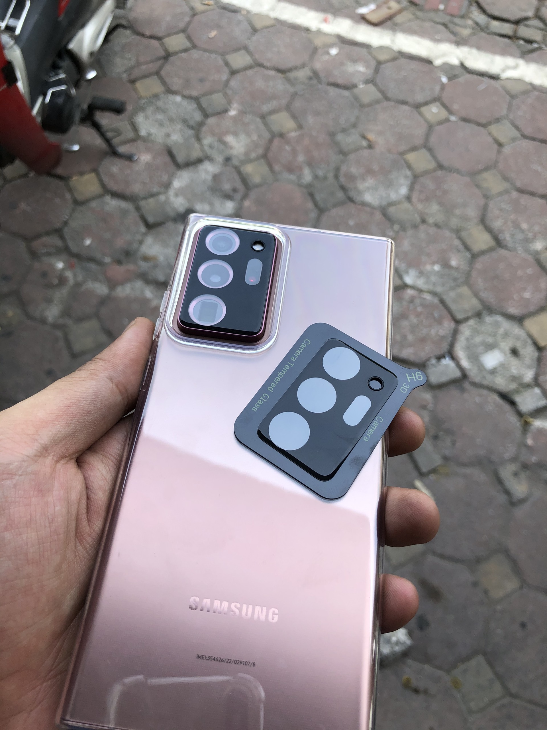 Tấm dán cường lực bảo vệ Camera SamSung Galaxy Note 20, Note 20 Ultra