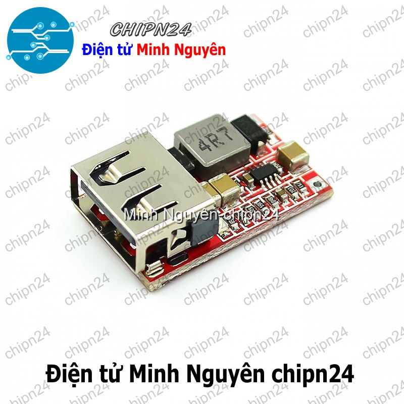 [1 cái] (D26) Mạch Nguồn Giảm áp DC Mini 5V3A cổng USB - HH002446