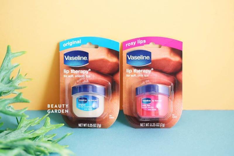 dưỡng môi vaseline