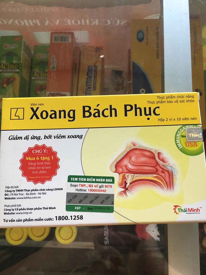 XOANG BÁCH PHỤC - Giảm Dị Ứng , Bớt Viêm Xoang