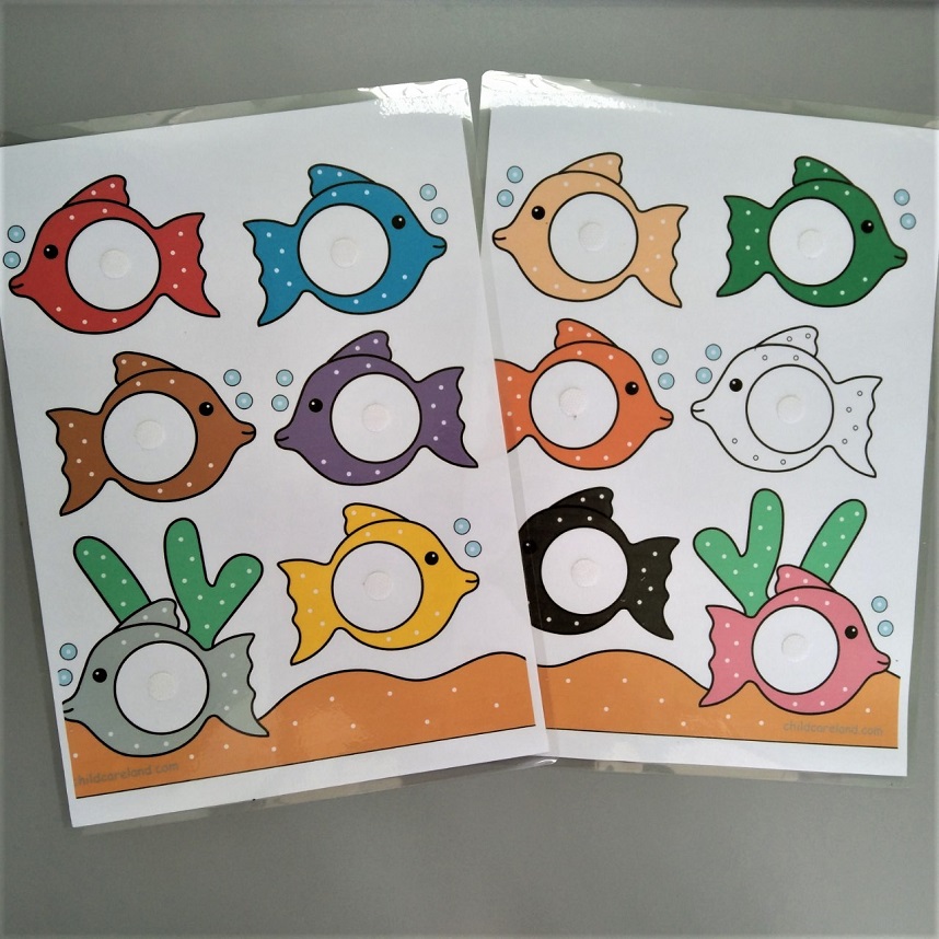 HỌC LIỆU - Matching cá sắc màu