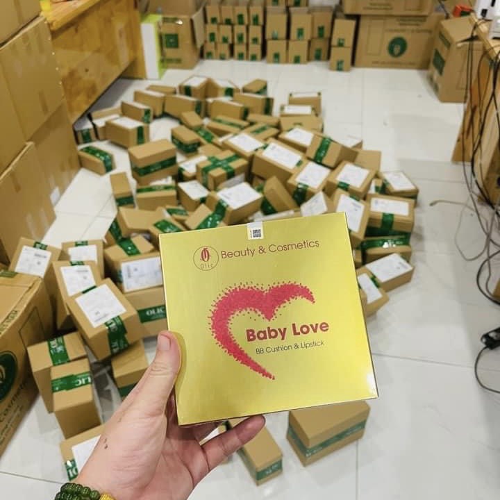 Sét Phấn Son Baby Love olic