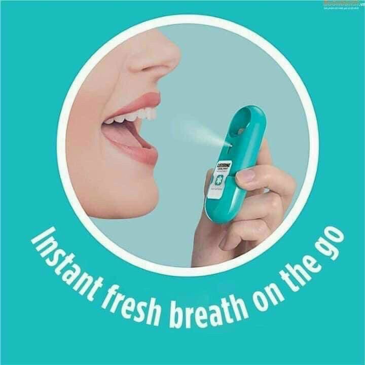 Xịt Thơm Miệng Listerine Cool Mint Hàng Mỹ