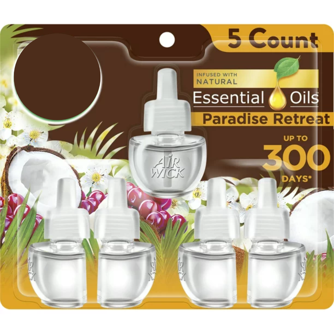[Hàng Mỹ] Bộ 5 Chai Tinh Dầu Thơm Phòng Air Wick (31 hương thơm)