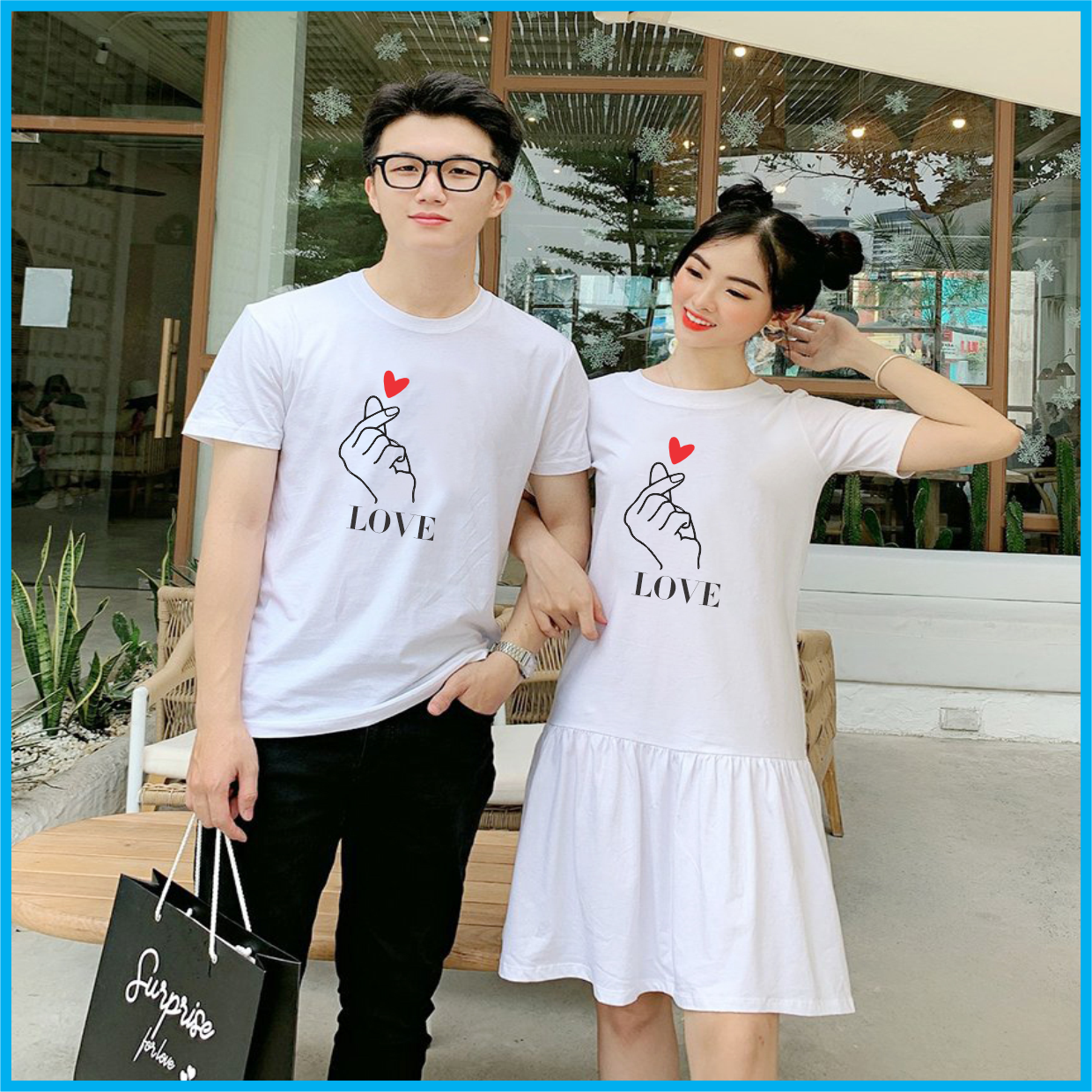 Áo thun đôi, áo cặp, 35K/ Cái