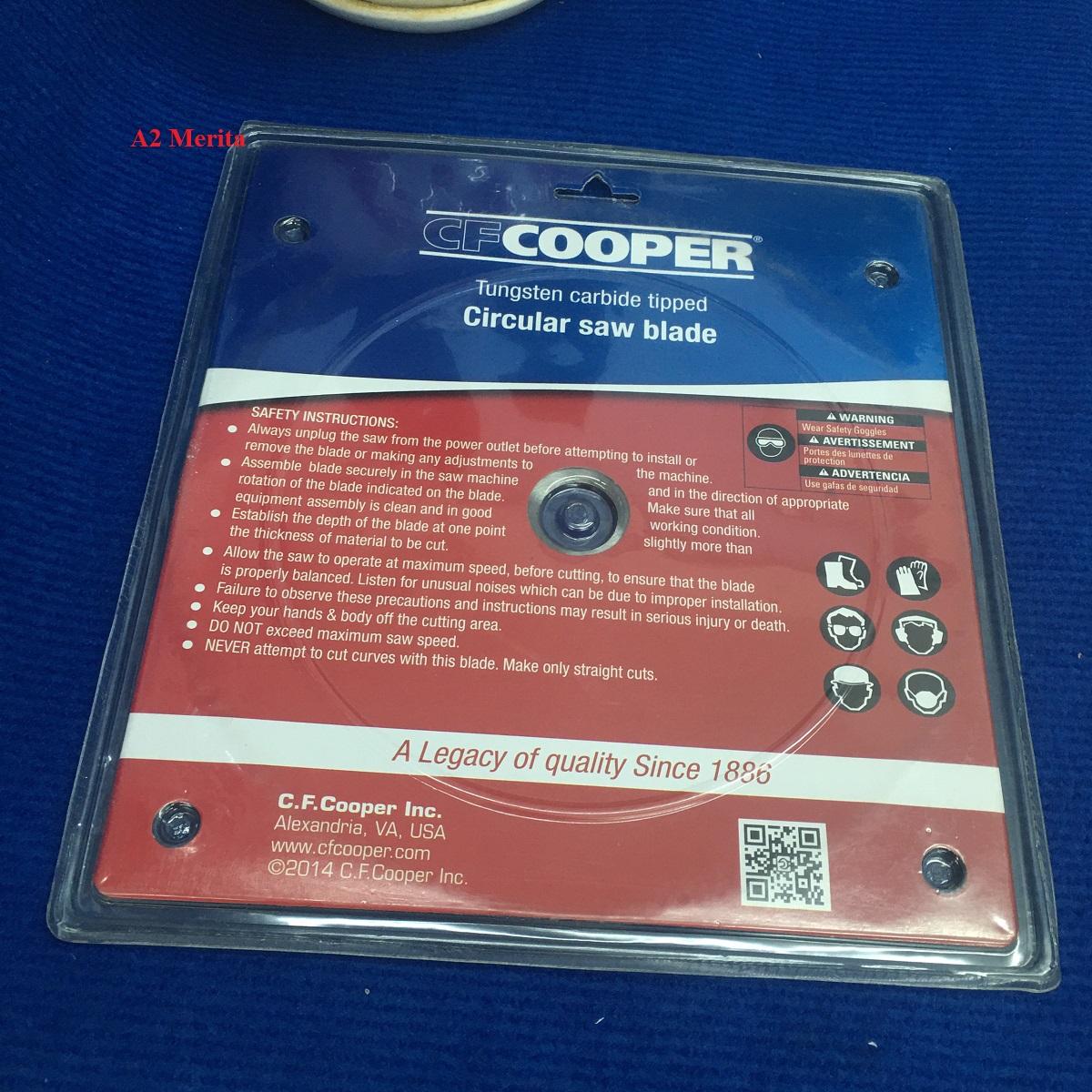 Lưỡi cưa nhôm 254mm 120 răng CFCOOPER SA10120