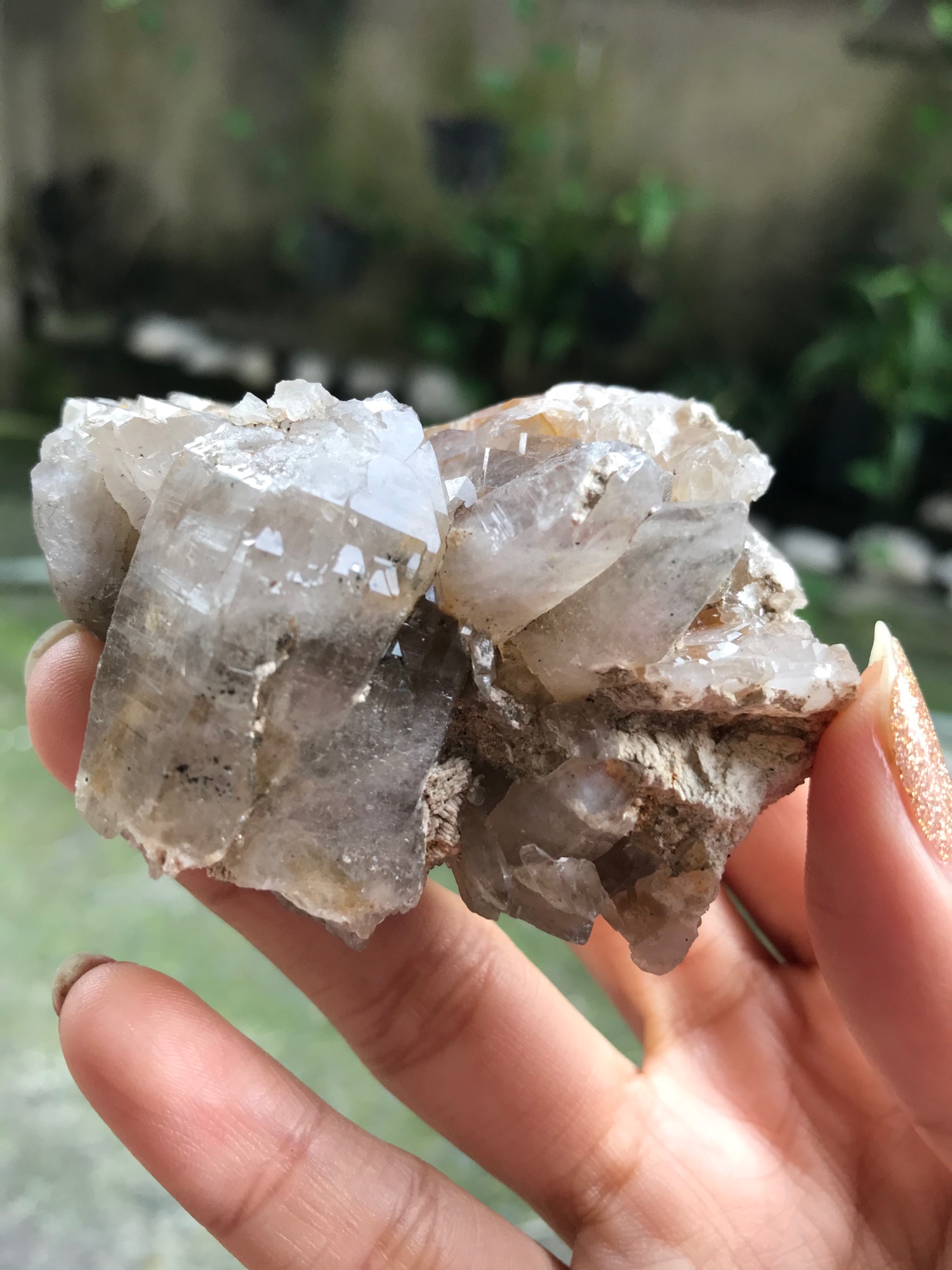 Đá Thạch Anh tự nhiên dạng bụi tinh thể