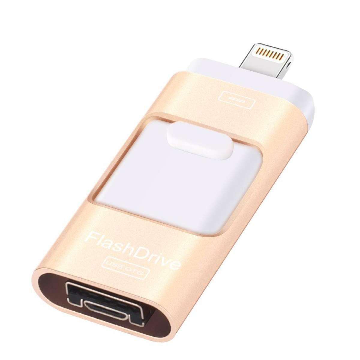 Ổ Cứng Di Động Flash Drive 128GB Dành Cho Iphone, IPad, IPod, Android Và PC