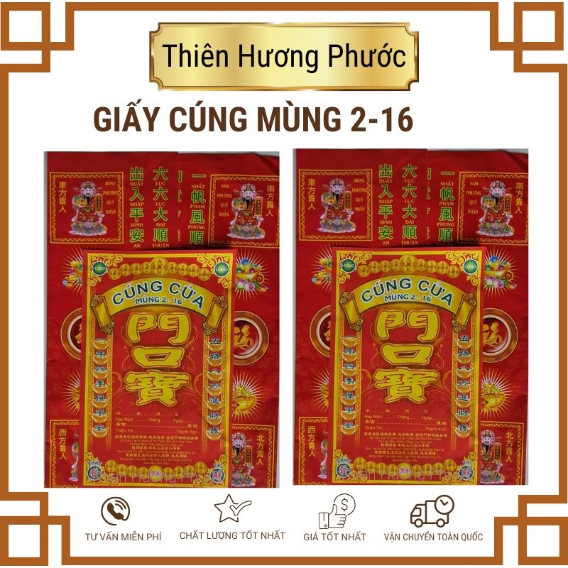 Giấy cúng Diêu Trì Địa Mẫu cao cấp