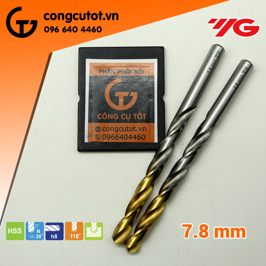 Mũi khoan sắt YG1 Hàn Quốc