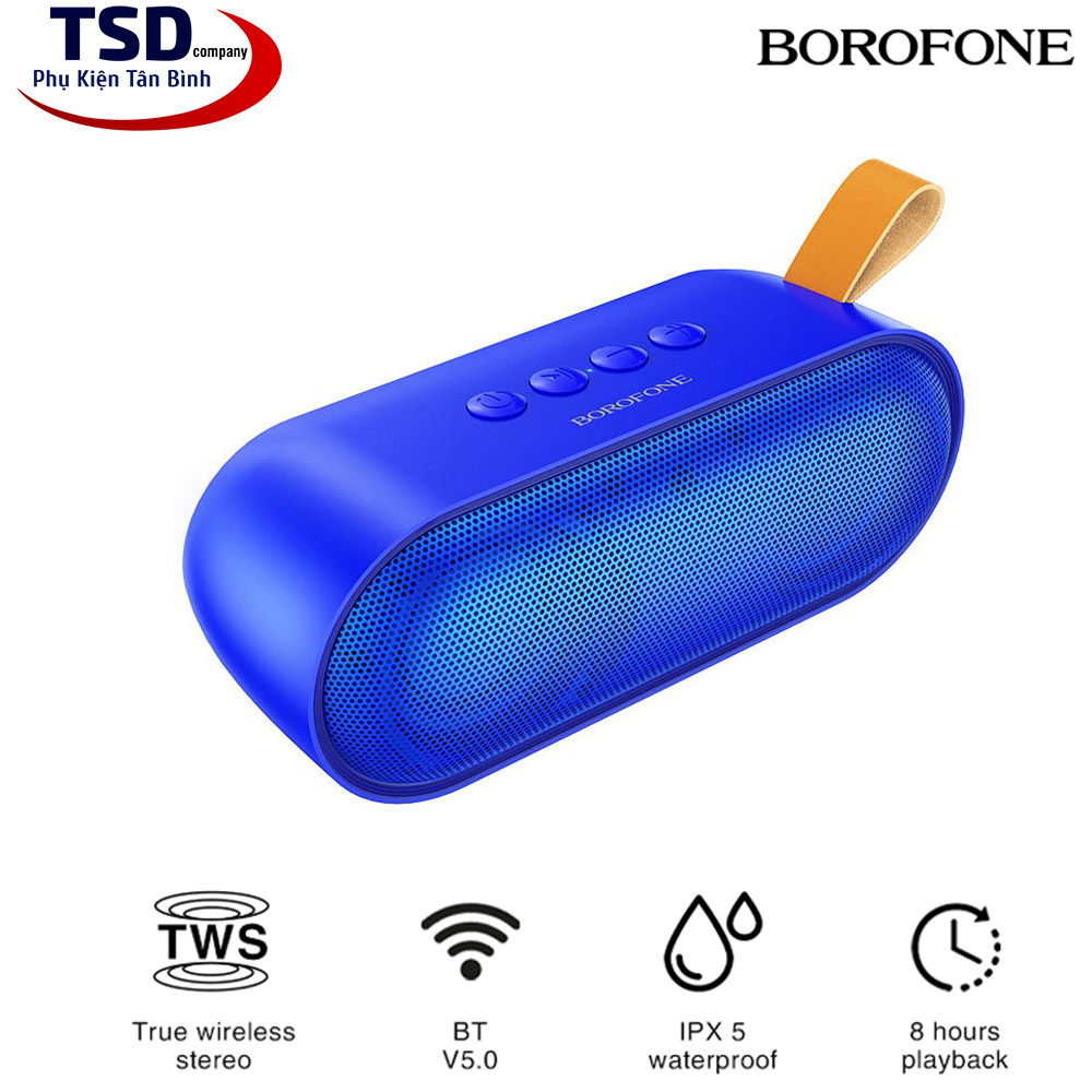 Loa Bluetooth Mini Borofone BR8 Chính Hãng V5.0 True Wireless Stereo