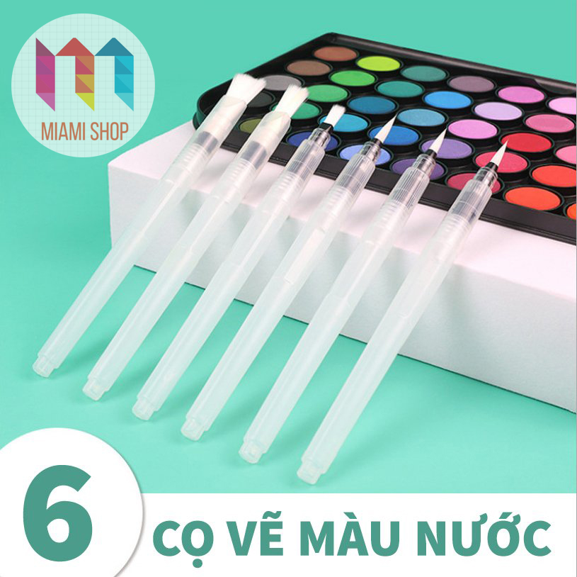 Bút vẽ màu nước Menory - Đủ kích cỡ lựa chọn