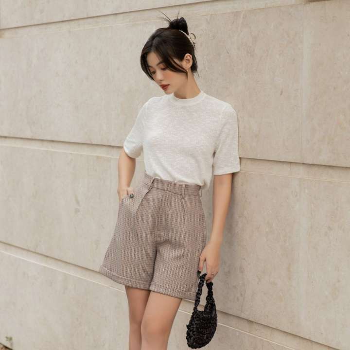 OLV – Quần Browny Checked Short – OLV ,SKU : 1677105486_VNAMZ-7426119295 >>>🇻🇳 Top1Vietnam 🛒>>> lazada.vn 🇻🇳🇻🇳🇻🇳🛒🛍🛒